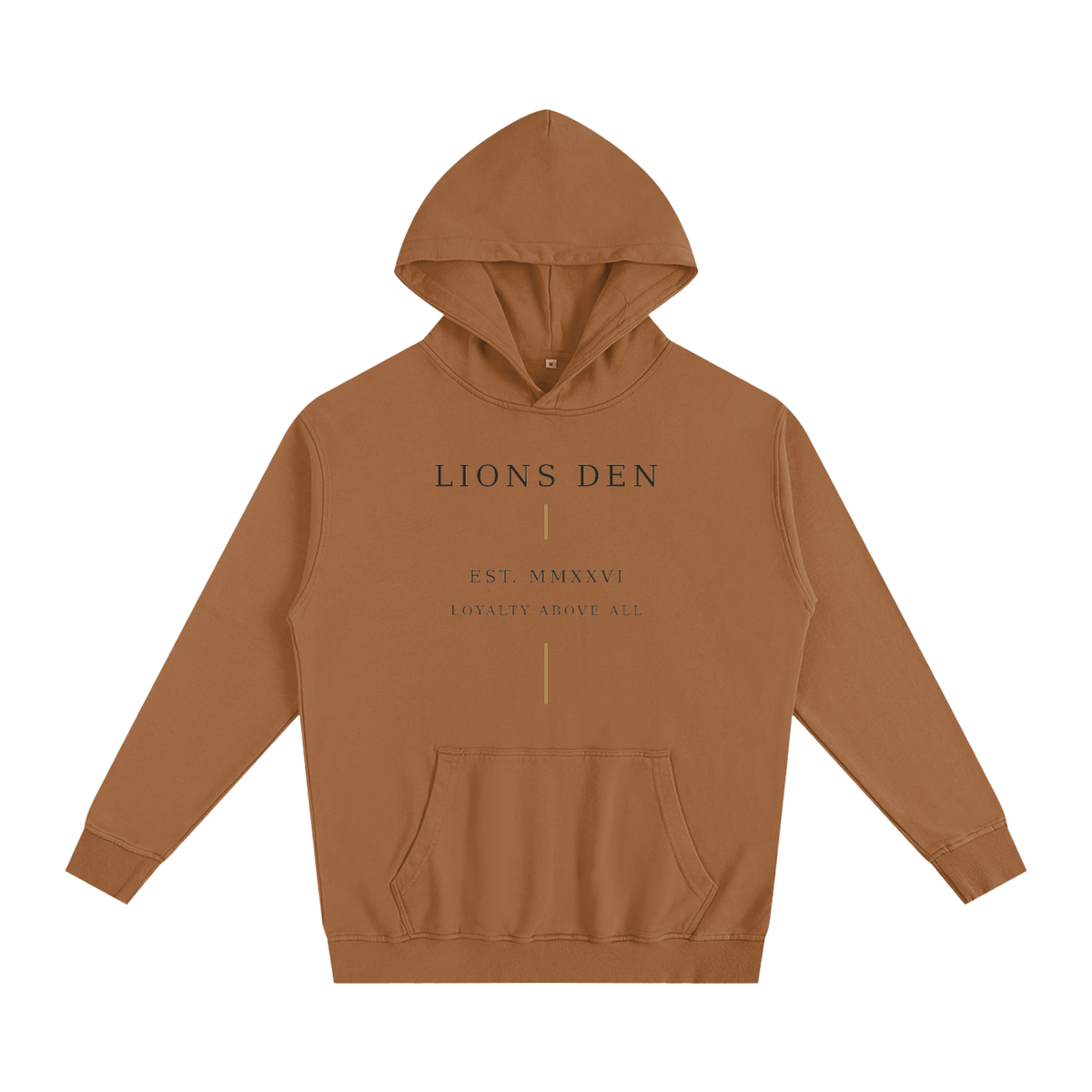 Loyalty Line Oversized Essential Hoodie