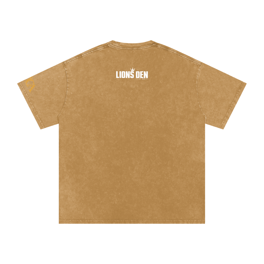 Pride Manifesto Lion Snow-Wash Oversized Tee