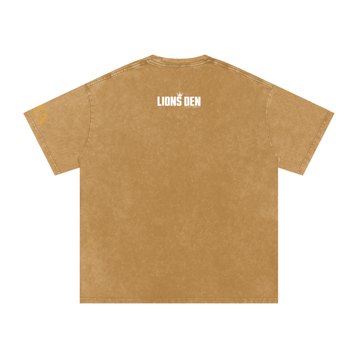 Pride Manifesto Lion Snow-Wash Oversized Tee