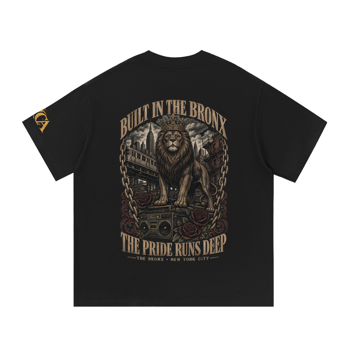 Lions Den Serif Essential Cotton Tee