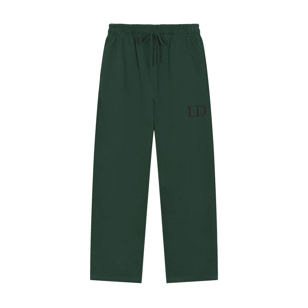 LD Minimal Straight-Leg Sweatpants