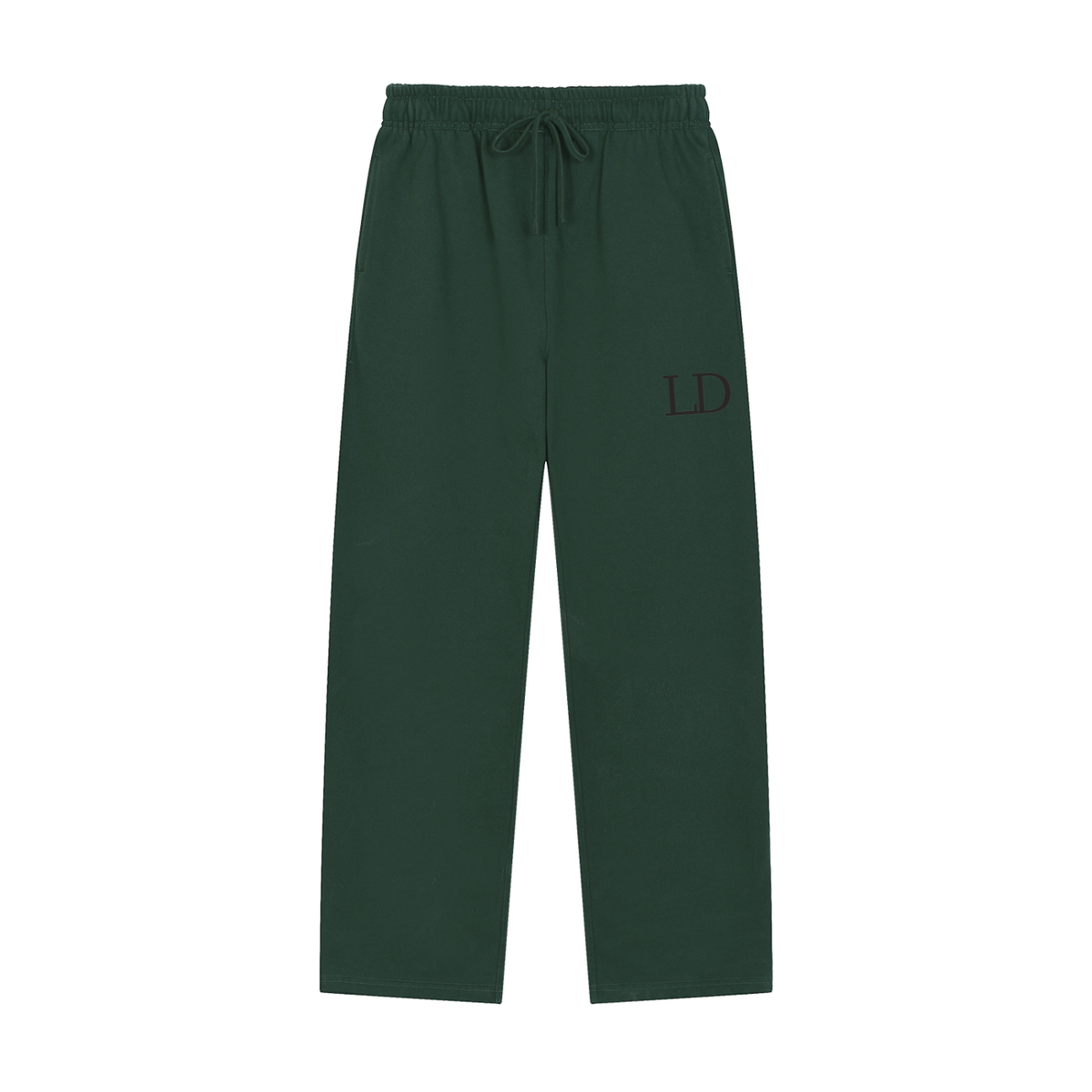 LD Minimal Straight-Leg Sweatpants