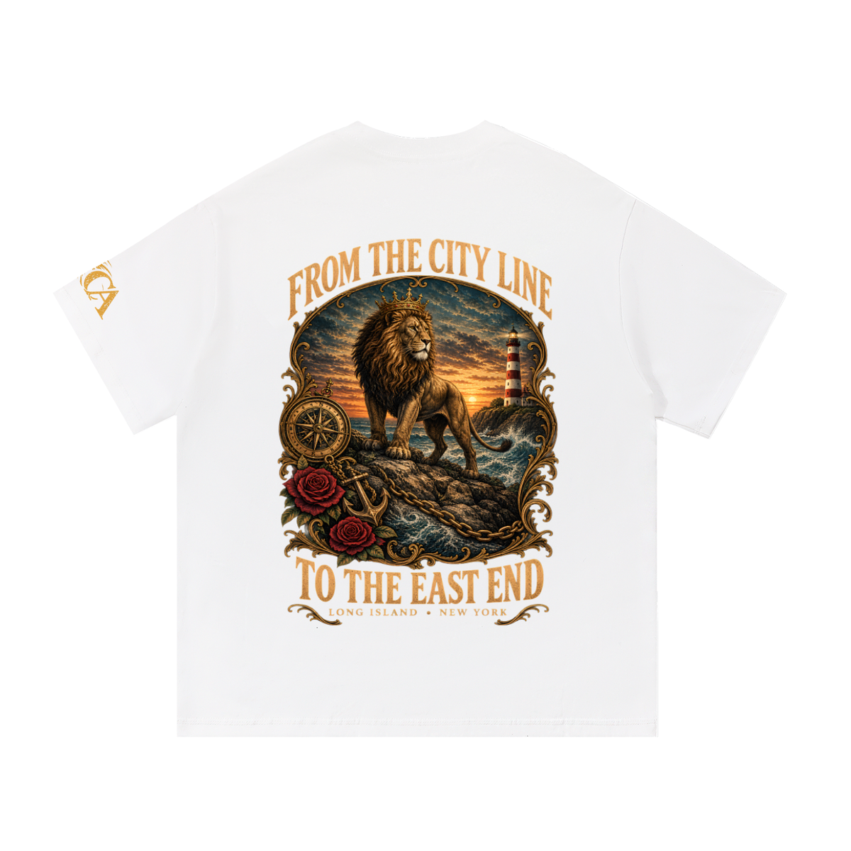 From the City Line to the East End Oversized Tee