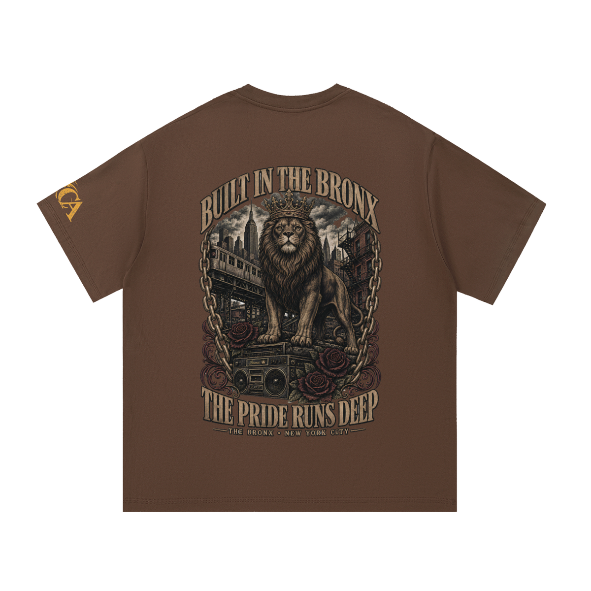 Lions Den Serif Essential Cotton Tee