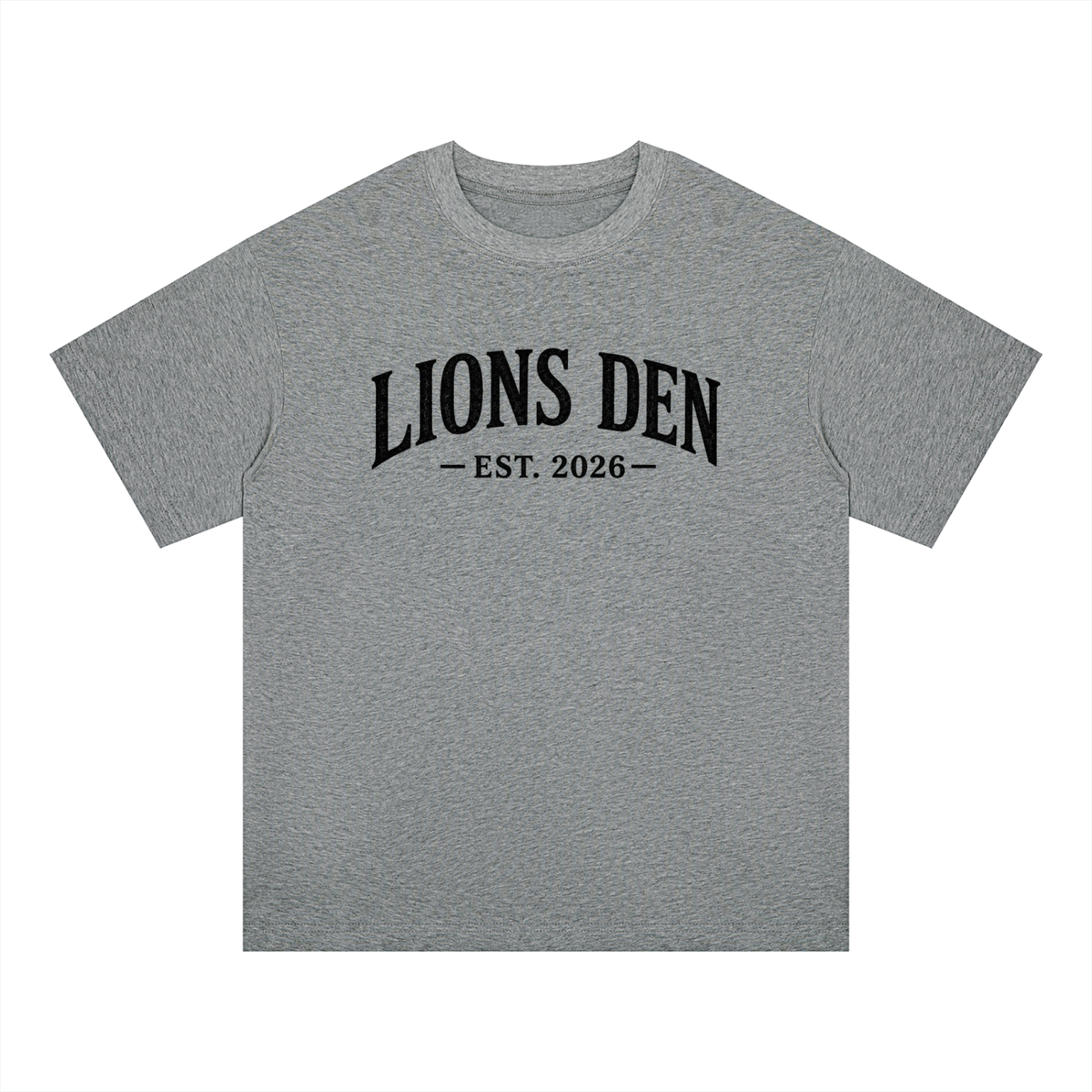 Lions Den Athletic Oversized Drop-Shoulder Tee