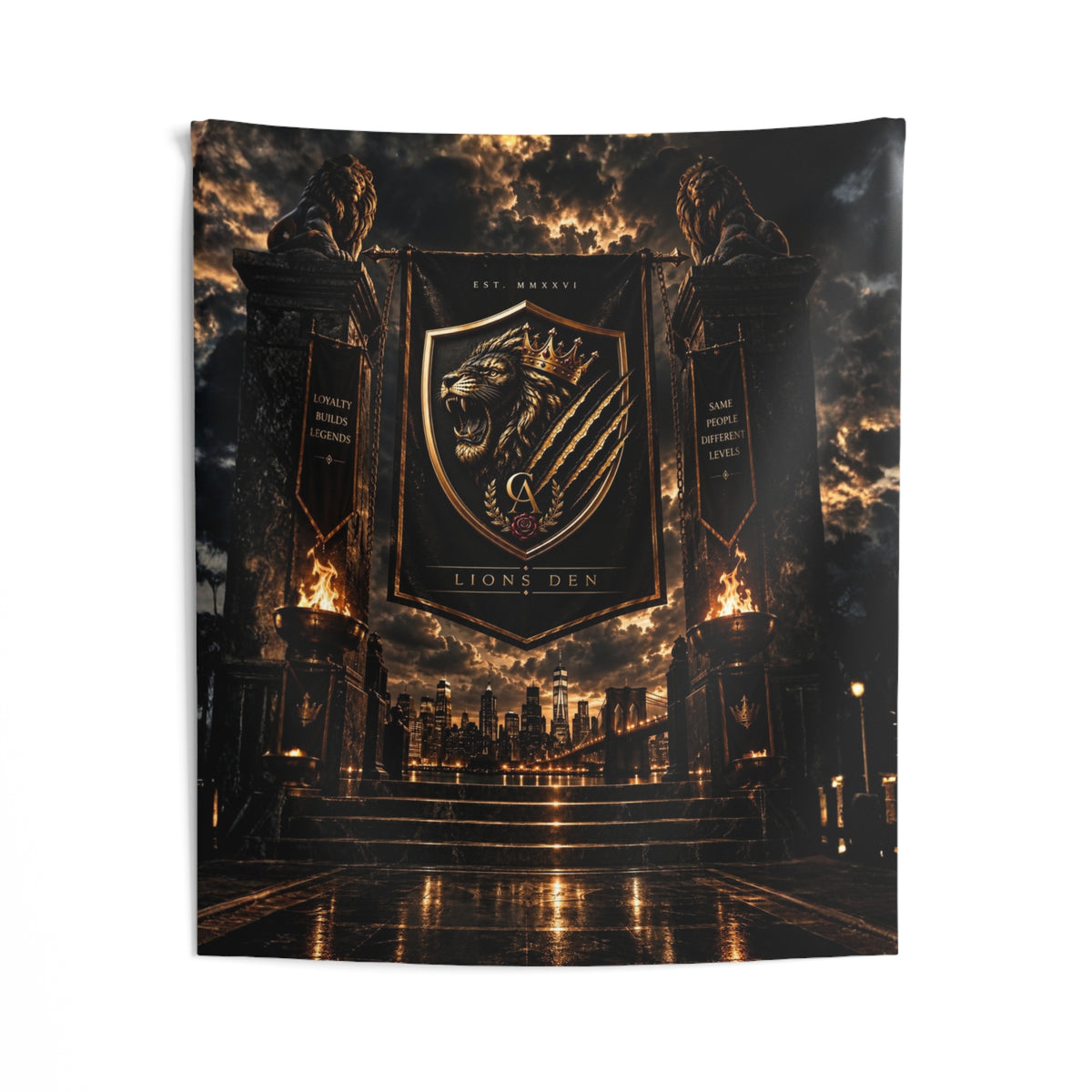 Lions Den Crest Gate Stream Backdrop