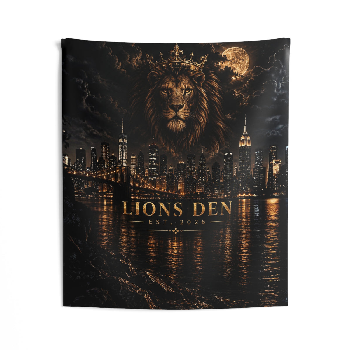 Lions Den Stream Backdrop