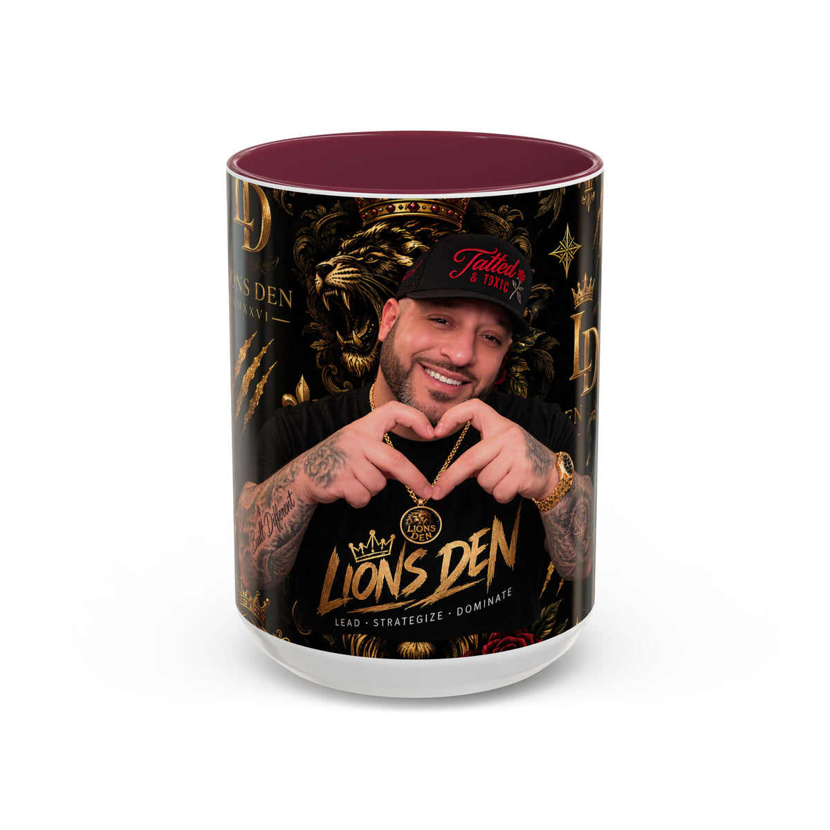 Chris Loves You Accent Coffee Mug