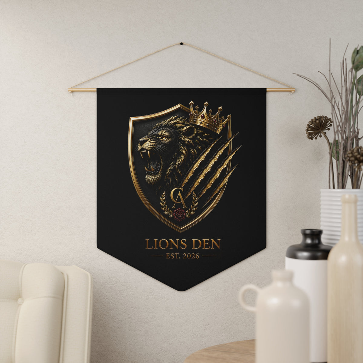 Lions Den Signature Pennant