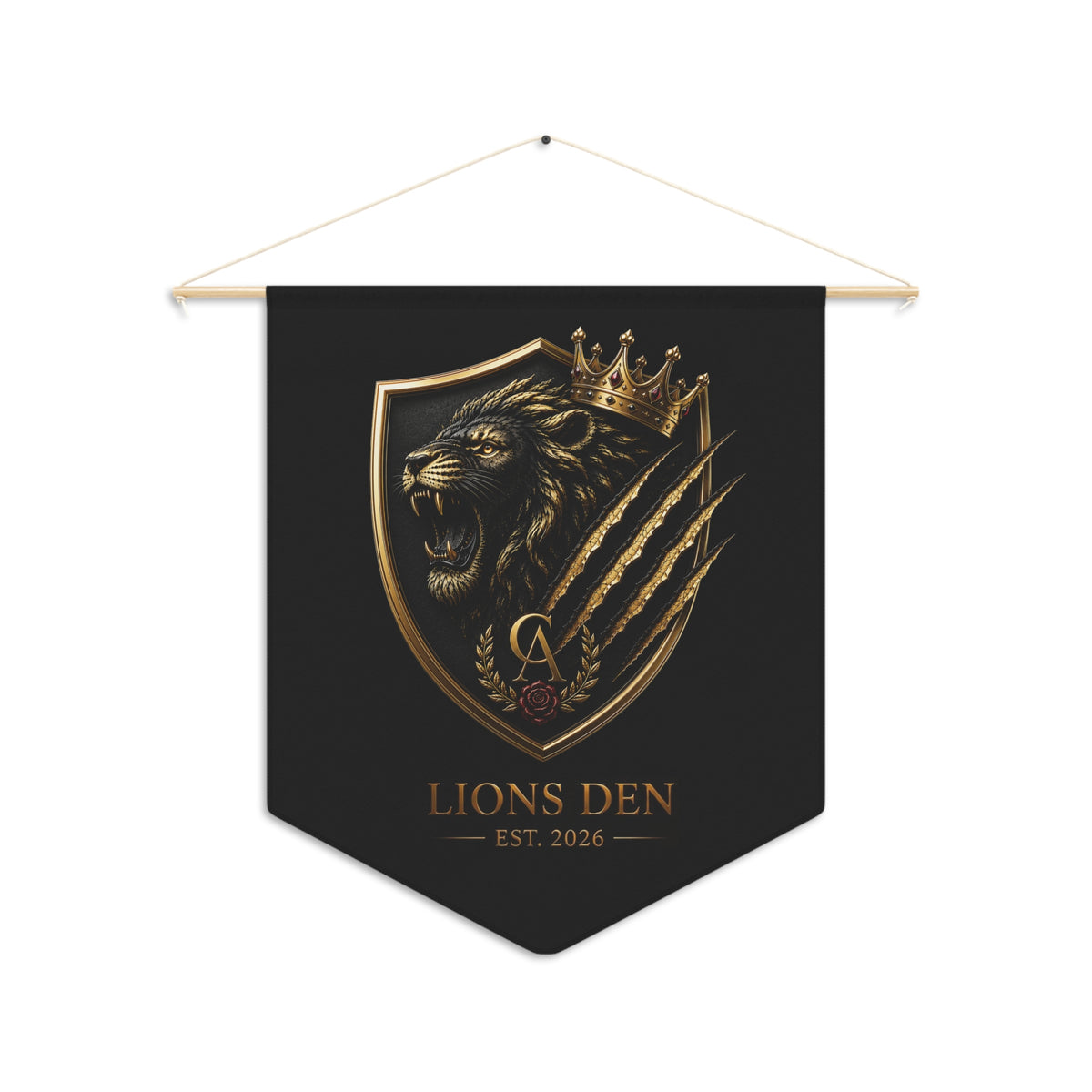 Lions Den Signature Pennant
