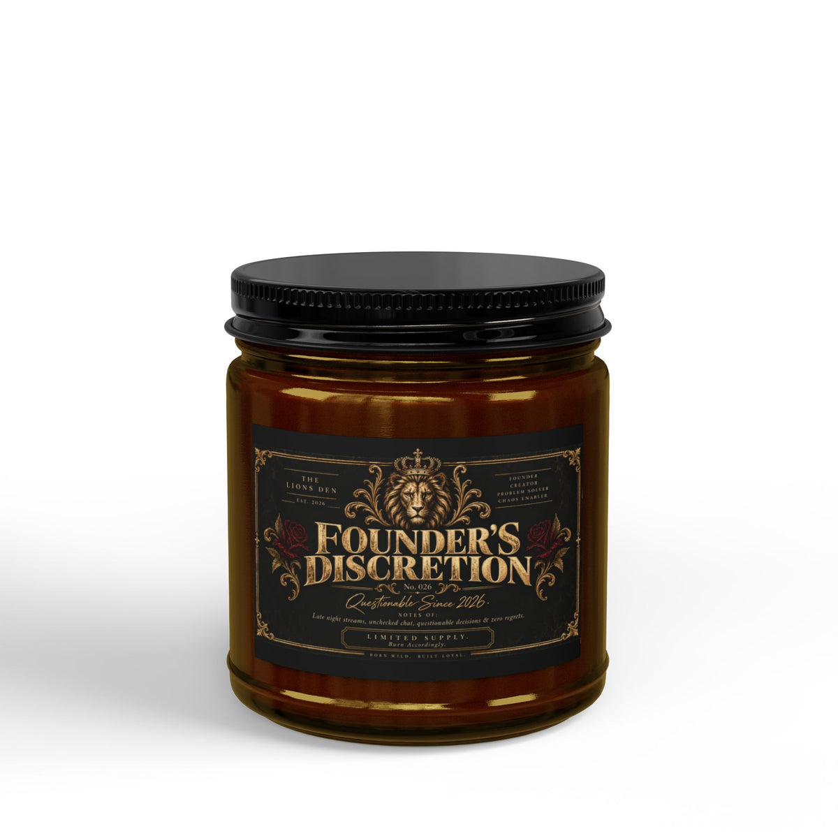 Founder’s Discretion Soy Candle