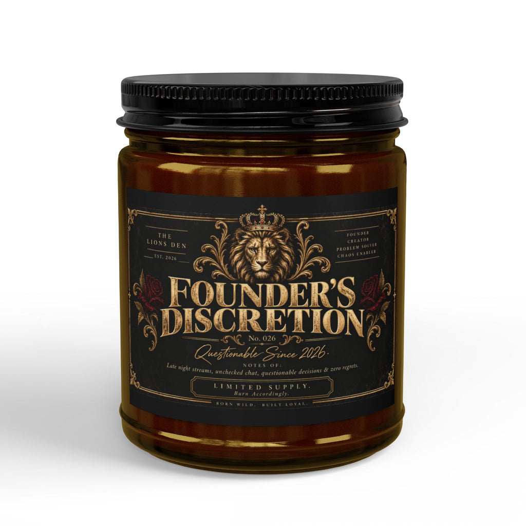 Founder’s Discretion Soy Candle