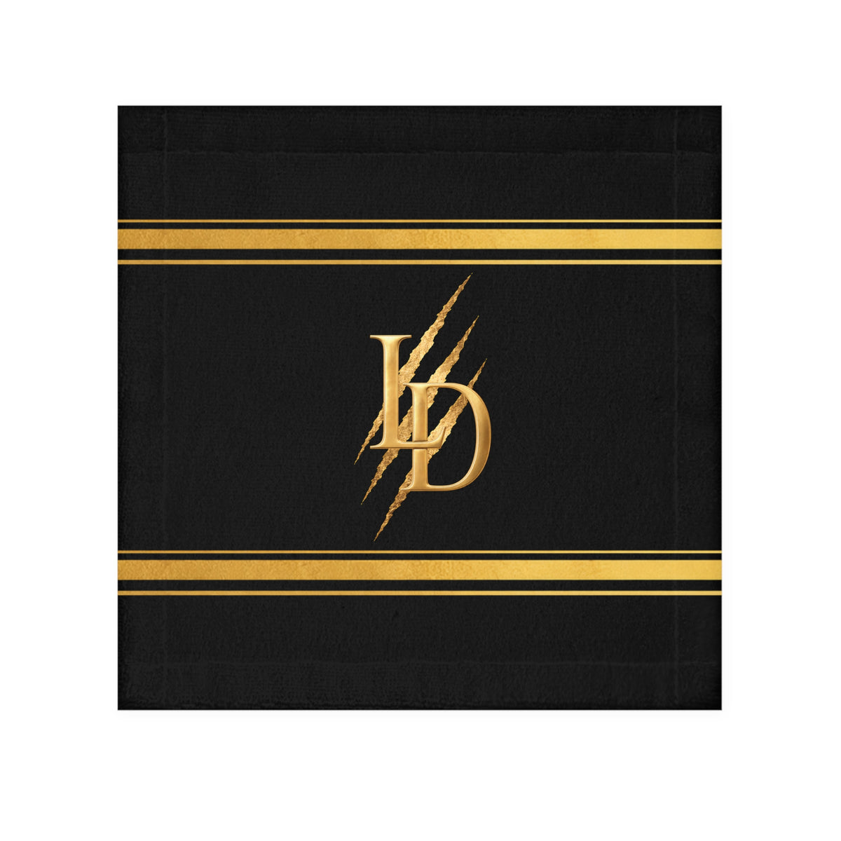 LD Monogram Face Towel