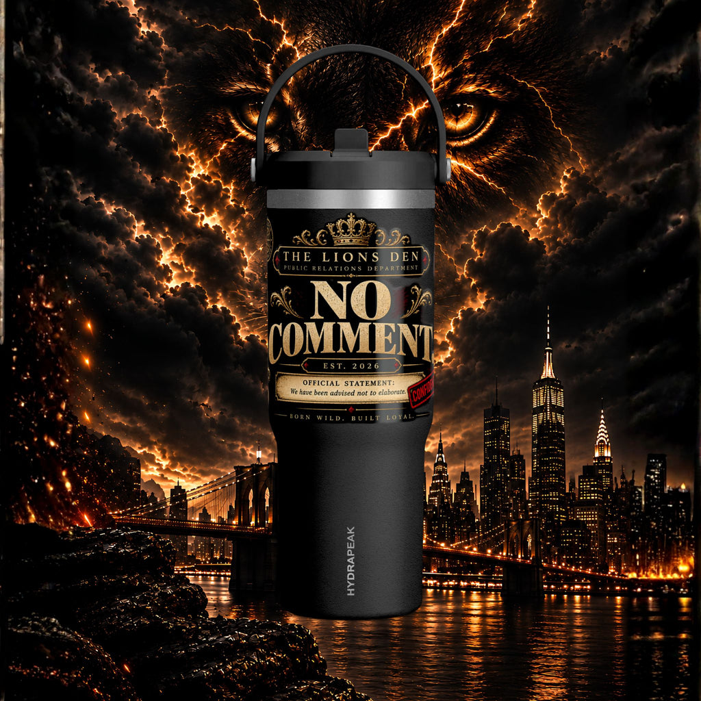 No Comment Lions Den Insulated Bottle, 32oz