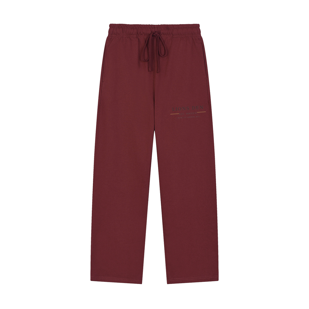 Loyalty Above All Straight-Leg Sweatpants