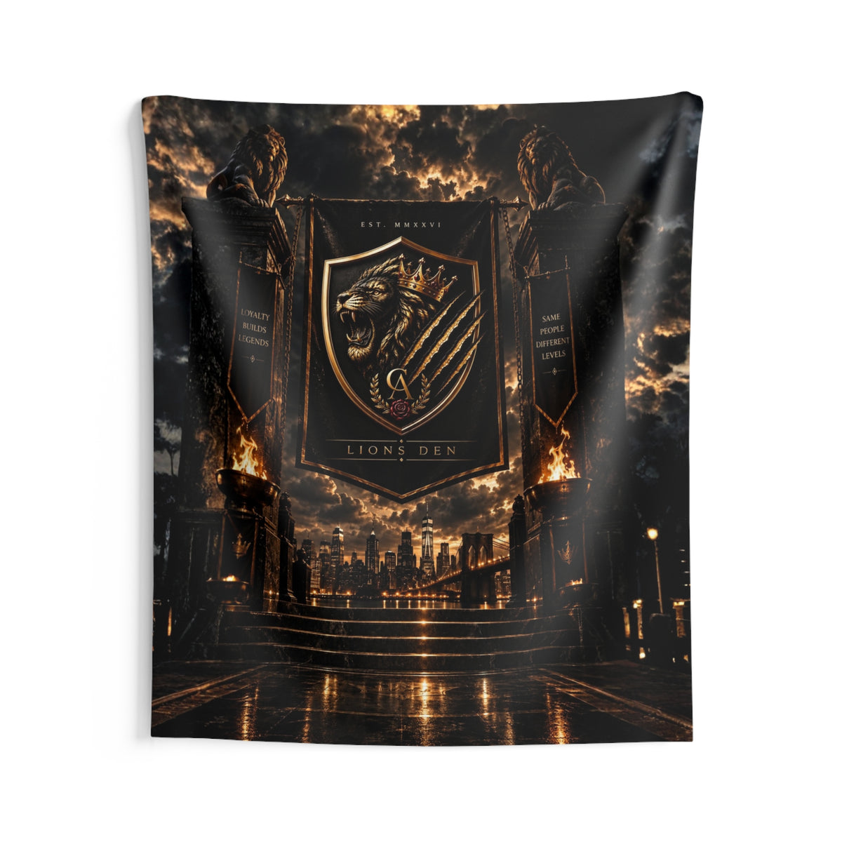 Lions Den Crest Gate Stream Backdrop