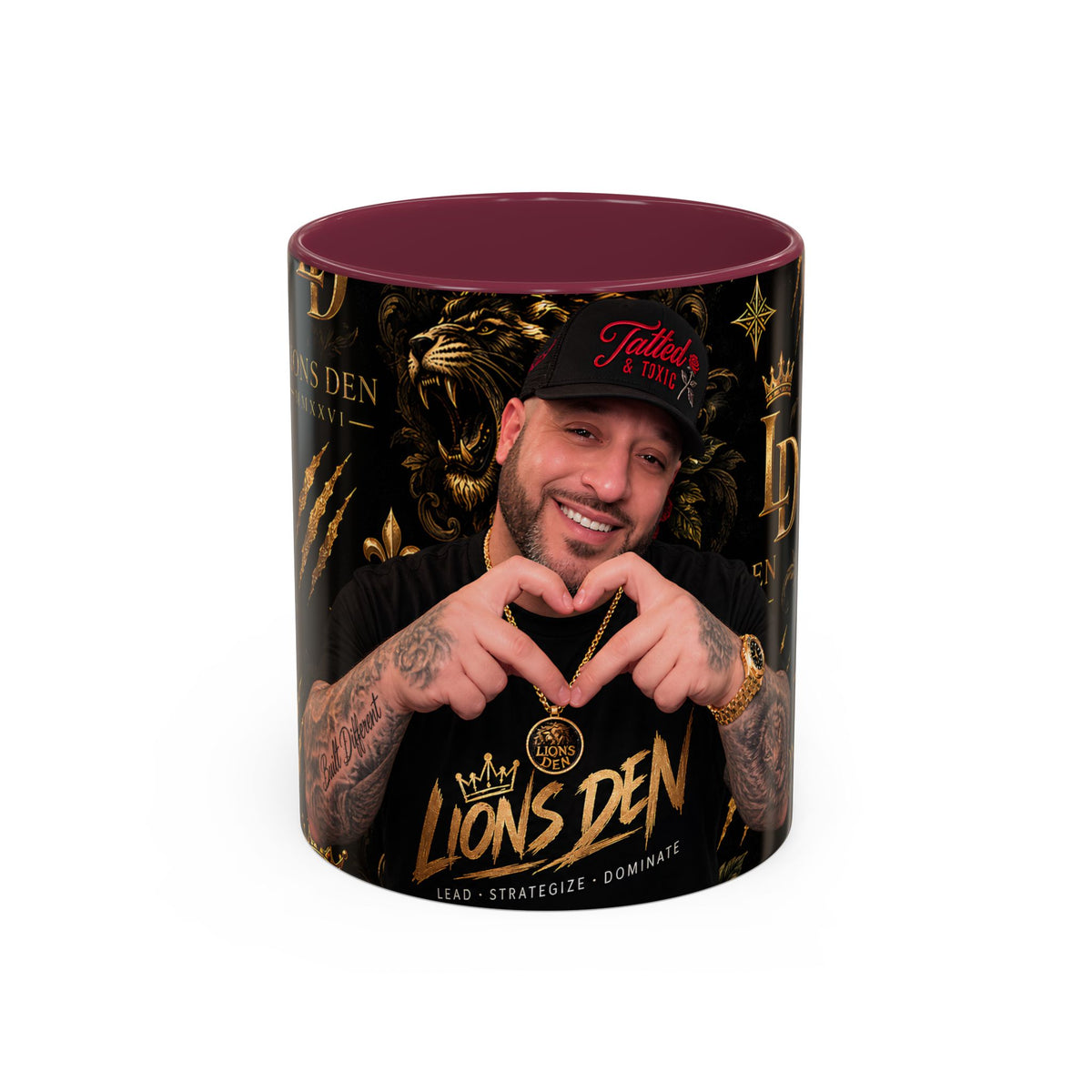Chris Loves You Accent Coffee Mug