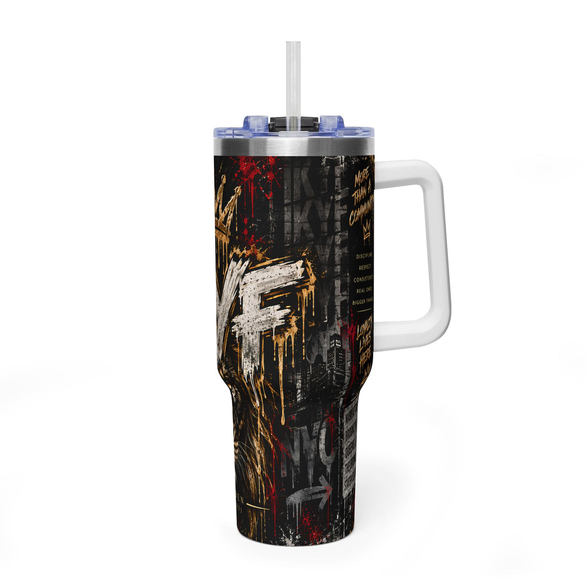 IKYF🦁 Lions Den Tumbler, 40oz