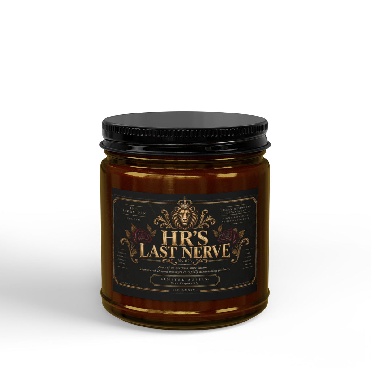 HR’s Last Nerve Soy Candle