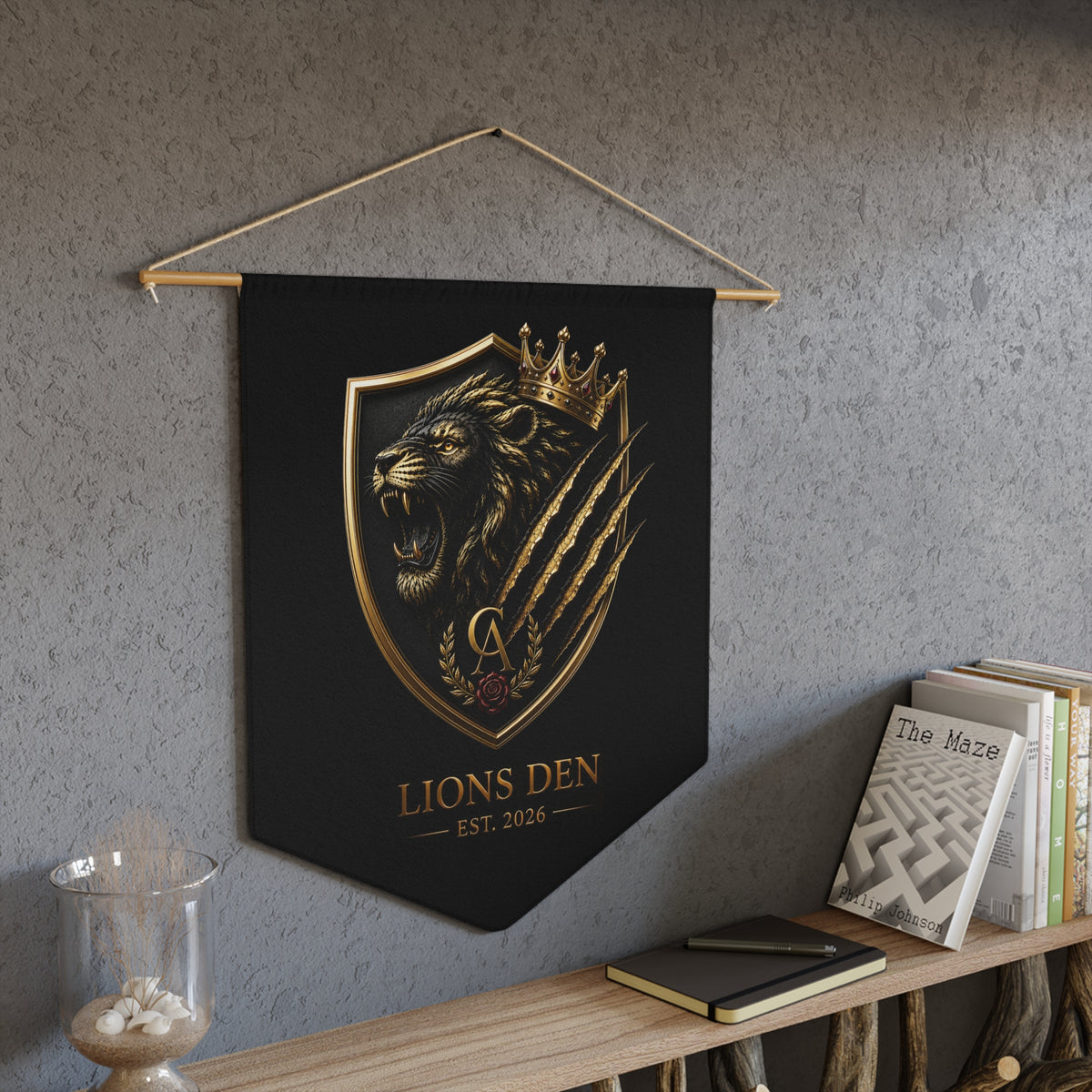 Lions Den Signature Pennant