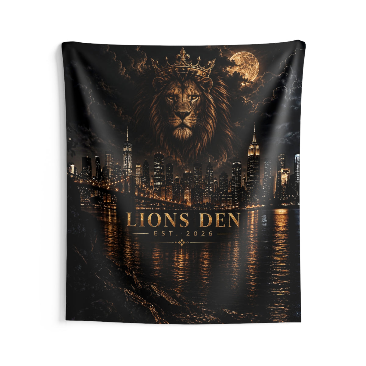 Lions Den Stream Backdrop