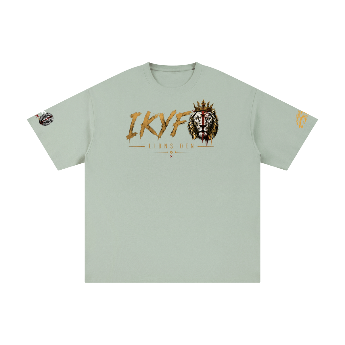 IKYF Lion White Pure Cotton Tee