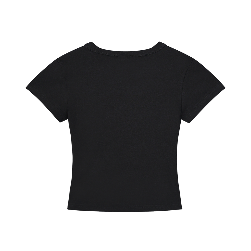 Crowned Lioness NYC Rose Cropped Tee
