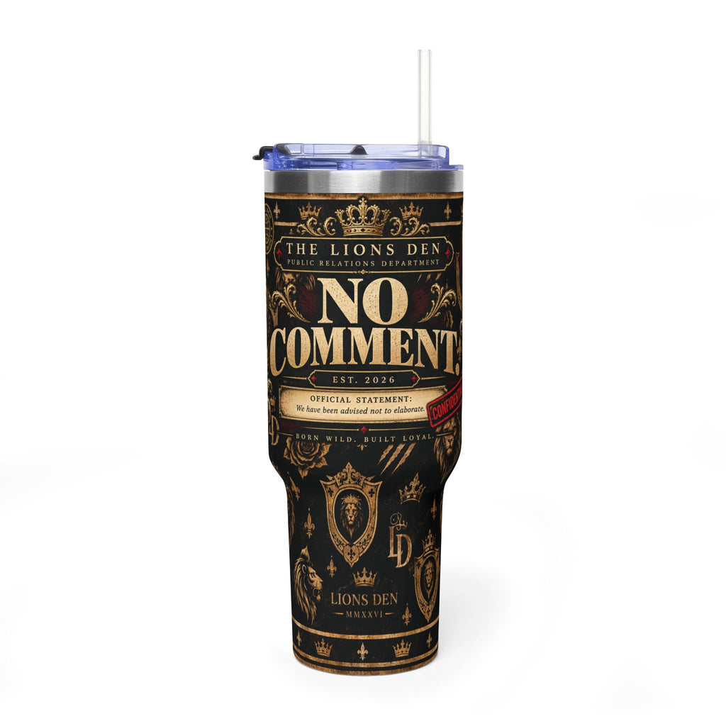 No Comment Lions Den Vacuum Tumbler, 40oz