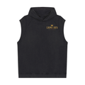 Crowned Lion Snow-Washed Sleeveless Hoodie