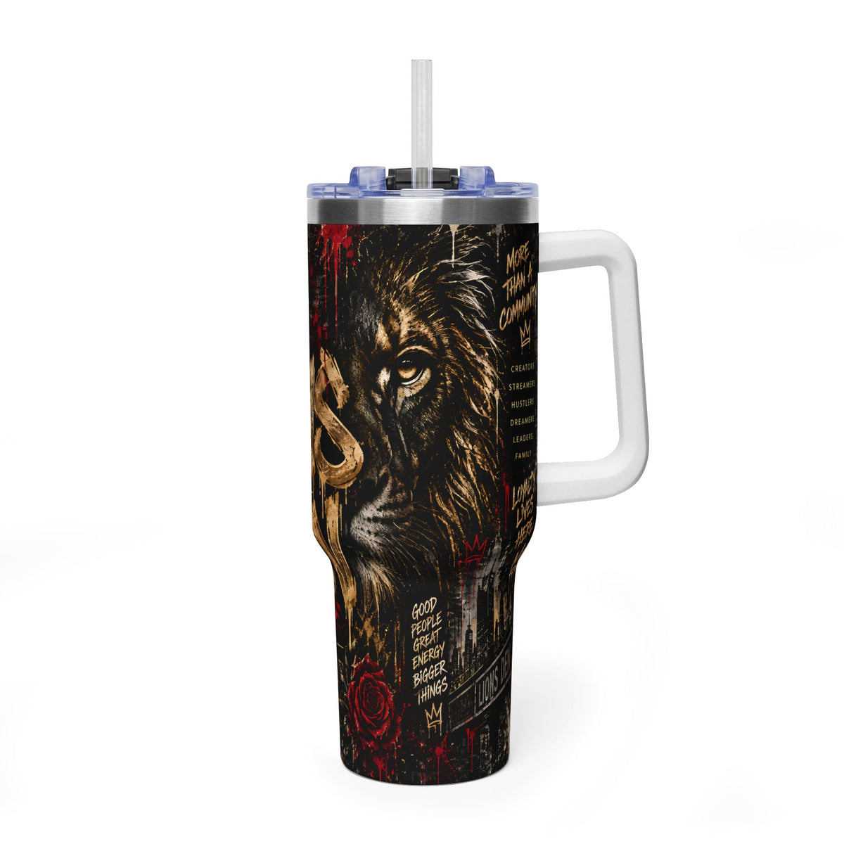 Brick by Brick Lions Den Tumbler, 40oz