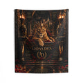 Crowned Lioness Throne Stream Backdrop