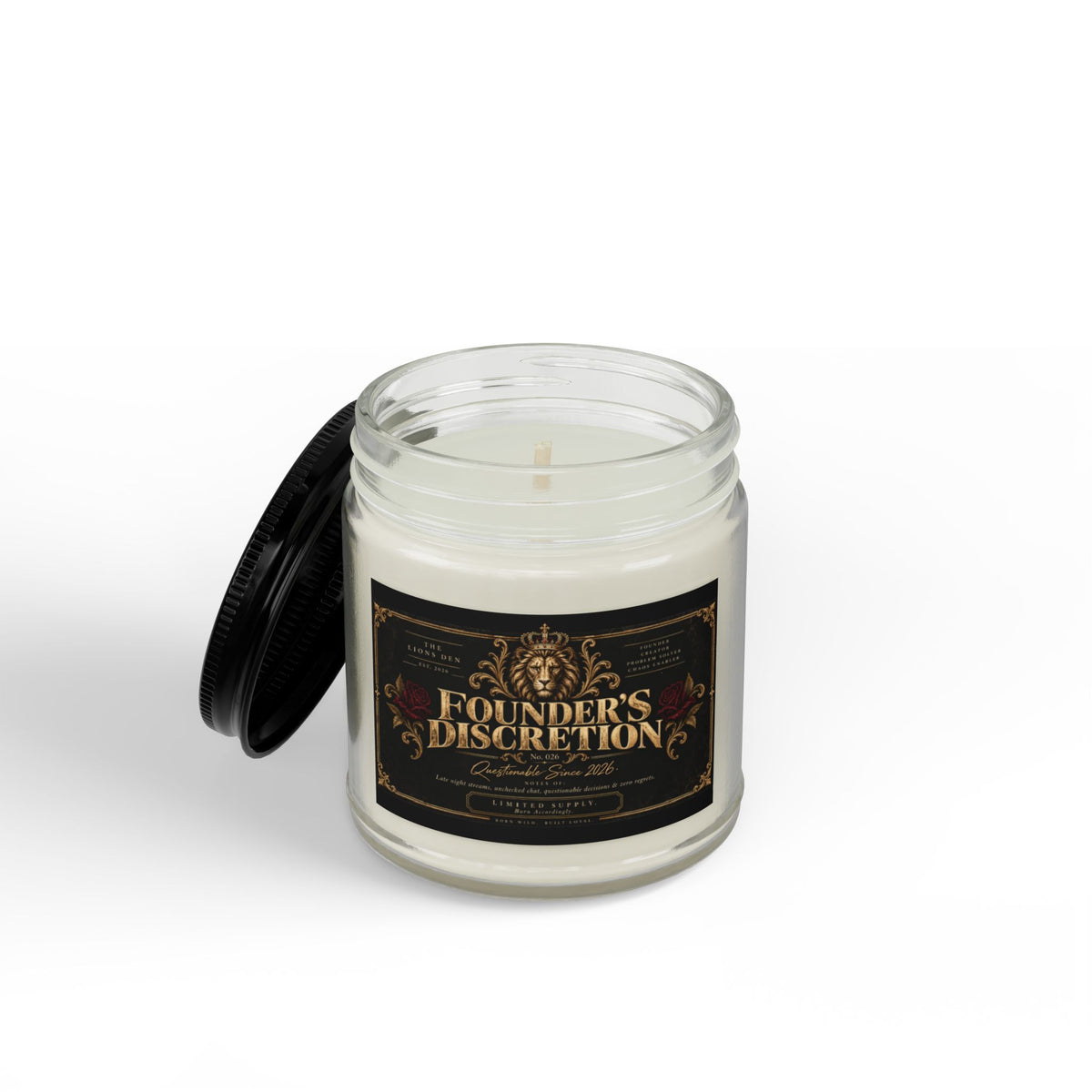 Founder’s Discretion Soy Candle