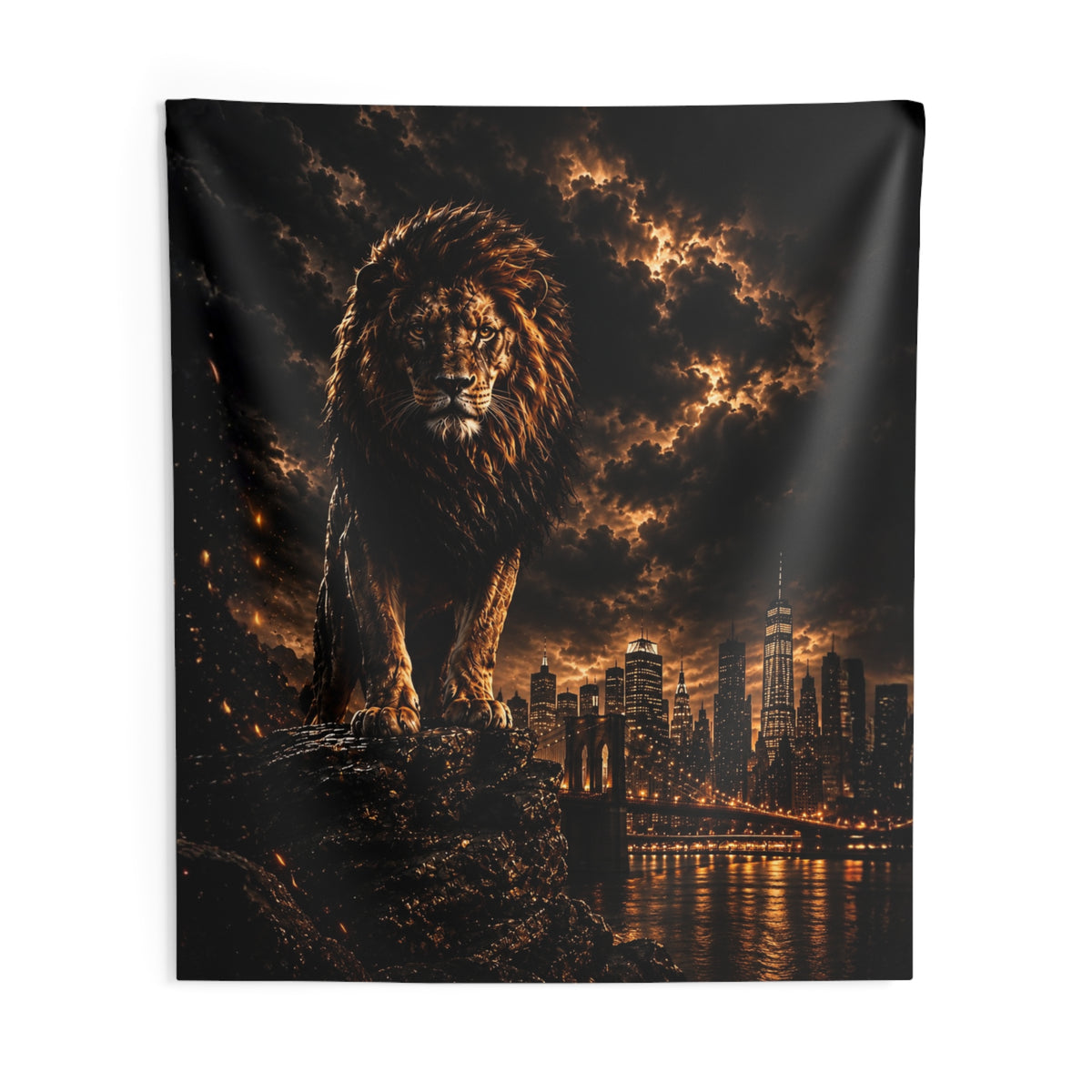 King of the City Stream Backdrop