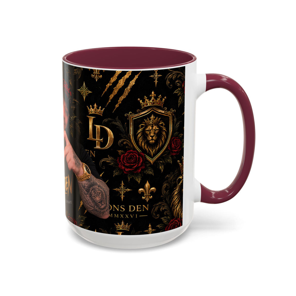 Chris Loves You Accent Coffee Mug