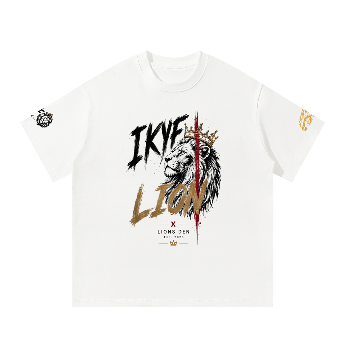 IKYF Crowned Lion Oversized Tee