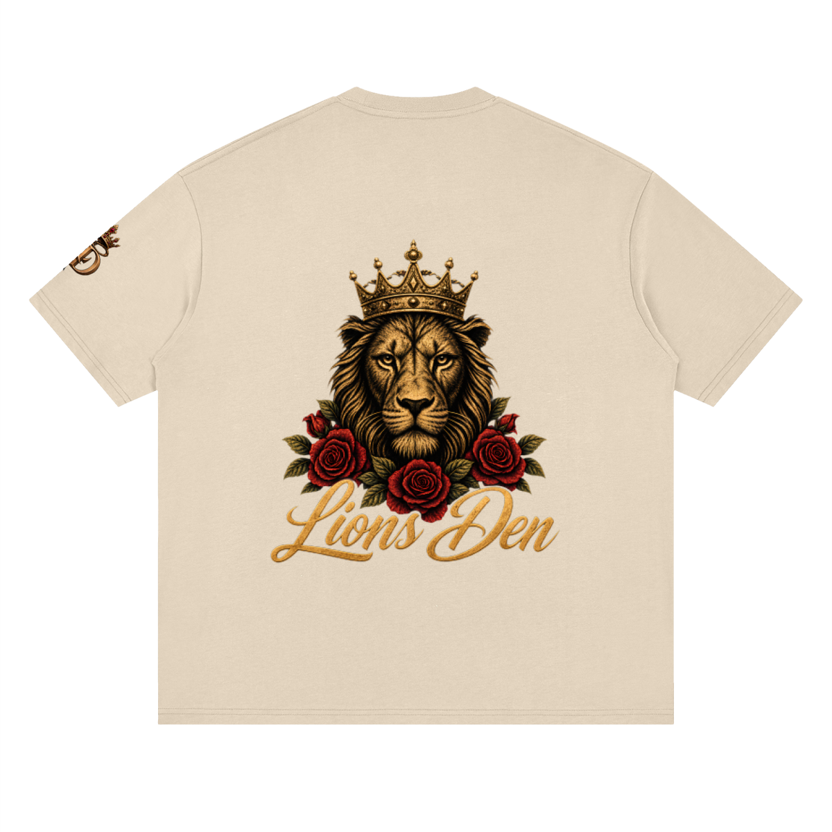 Built for the Pride Lion Streetwear Drop-Shoulder Tee