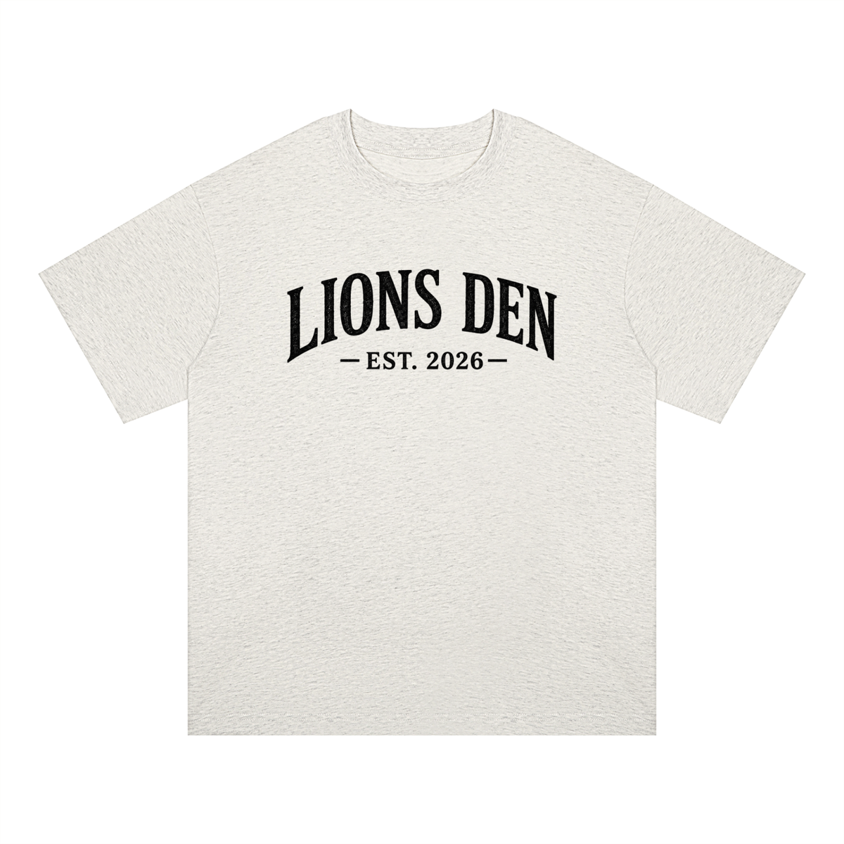 Lions Den Athletic Oversized Drop-Shoulder Tee