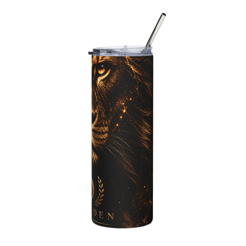 Lightning Lion Stainless Steel Tumbler, 20oz