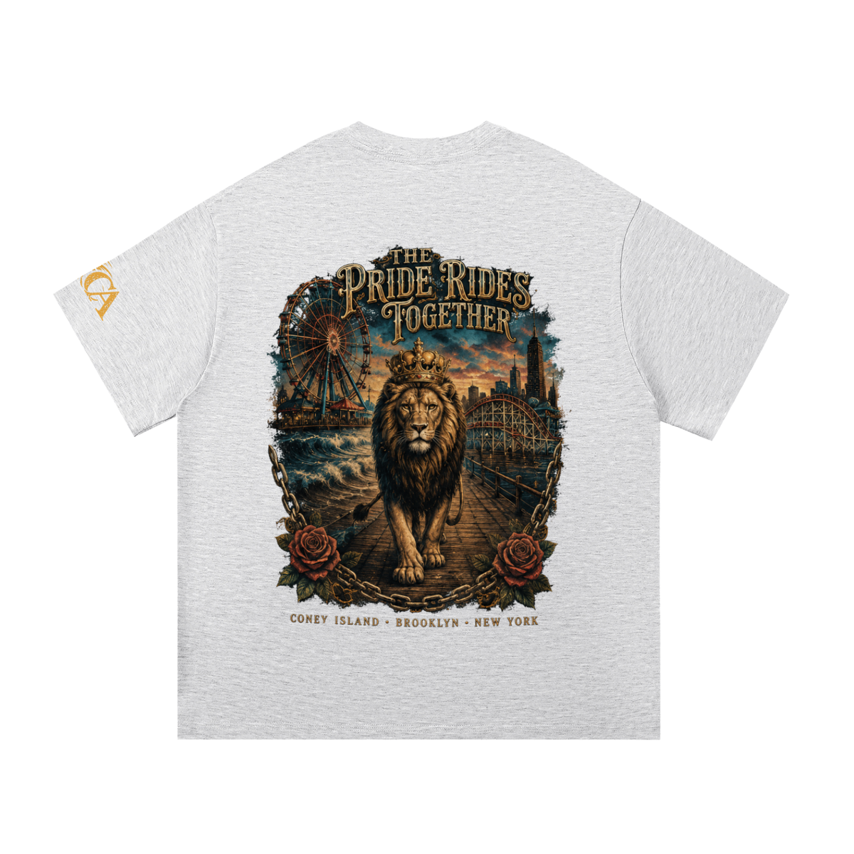 Built for the Pride Crest Essential Cotton Tee