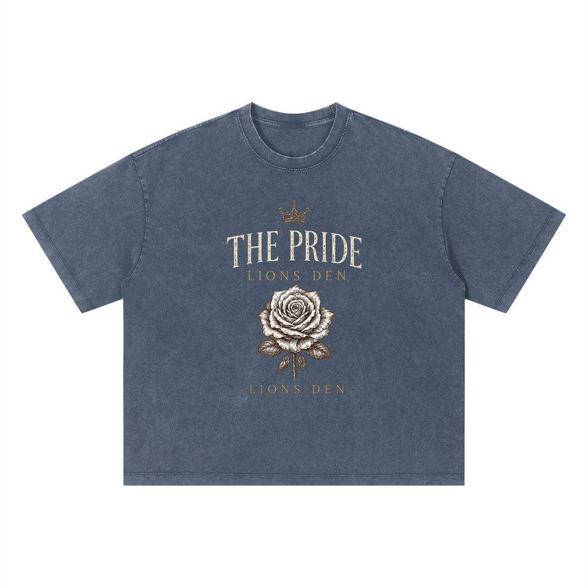The Pride Rose Vintage-Wash Boxy Tee