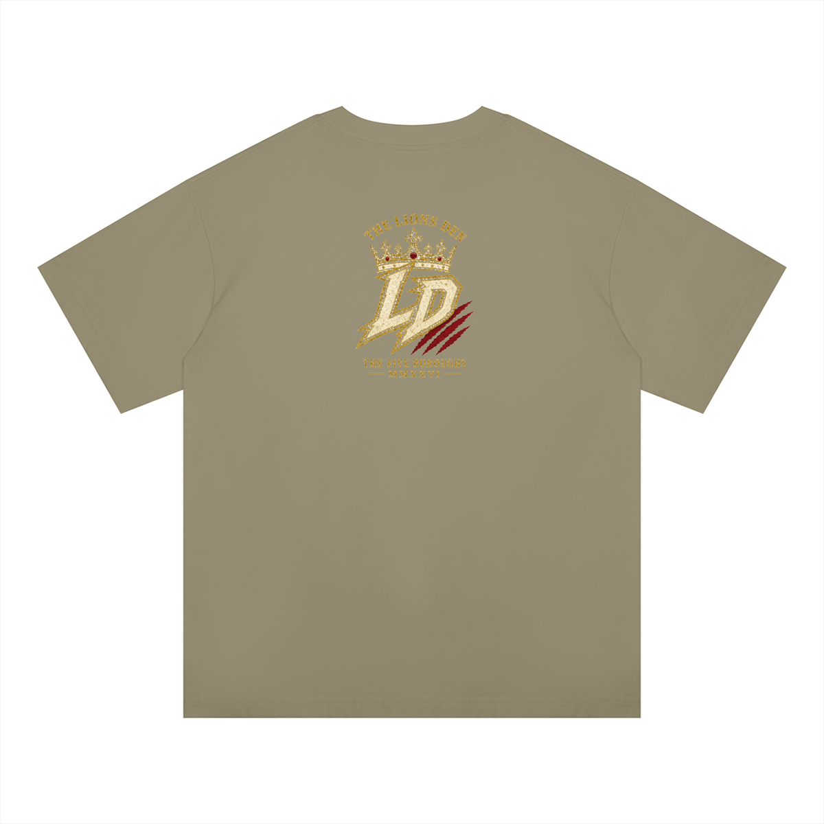 Roar of the Den Oversized Drop-Shoulder Tee
