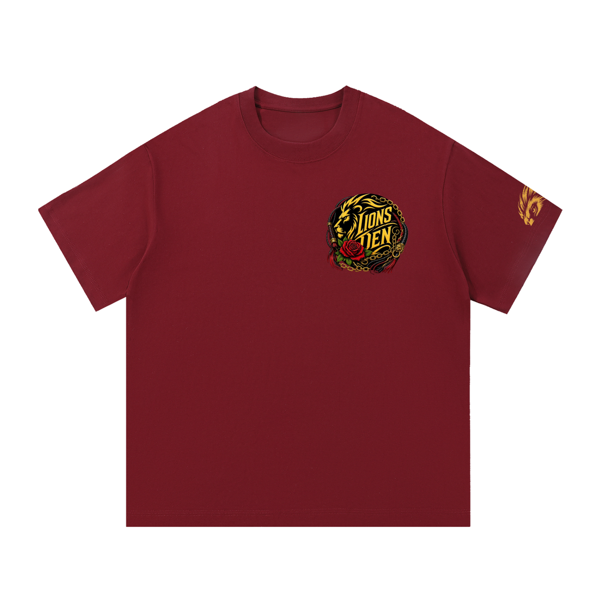 Crowned Lion Seal Essential Cotton Tee