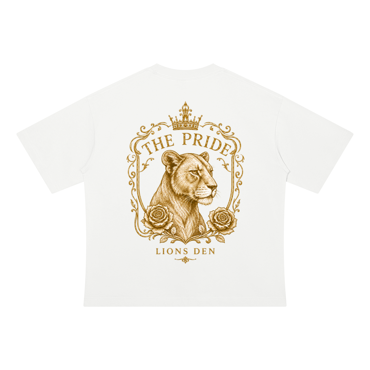 LD Classic Monogram Drop-Shoulder Cotton Tee