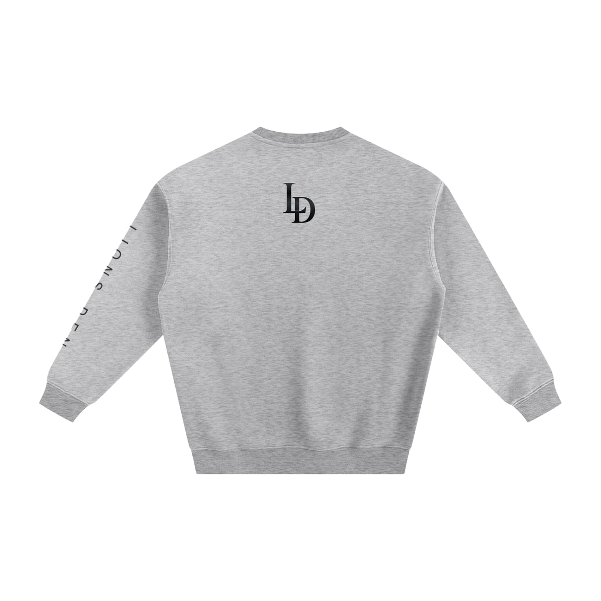 Lions Den EST. 2026 Monogram Fleece Crewneck