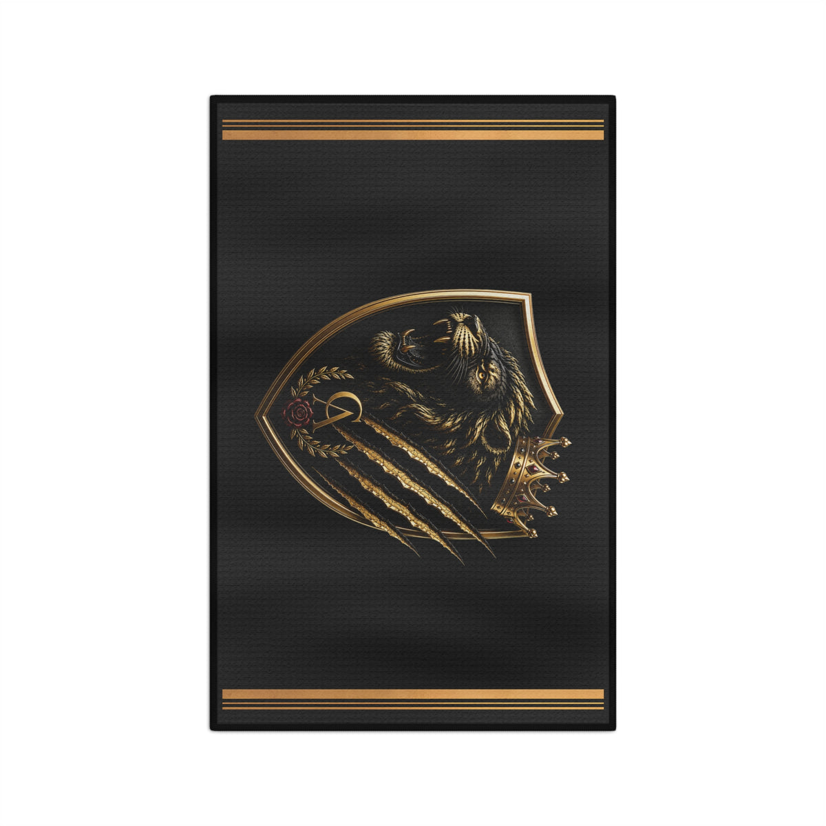 Lions Den Crest Microfiber Gym Towel