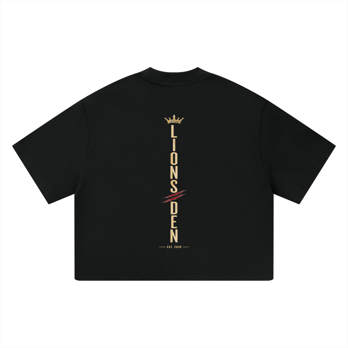 IKYF Vertical Lion Heavyweight Boxy Tee
