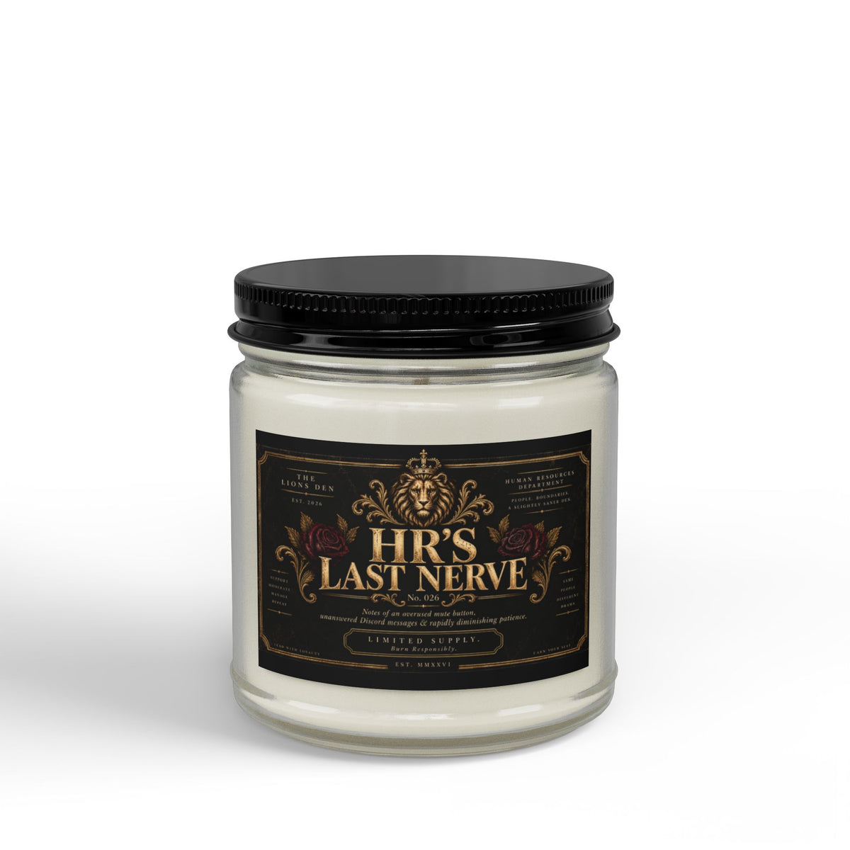 HR’s Last Nerve Soy Candle