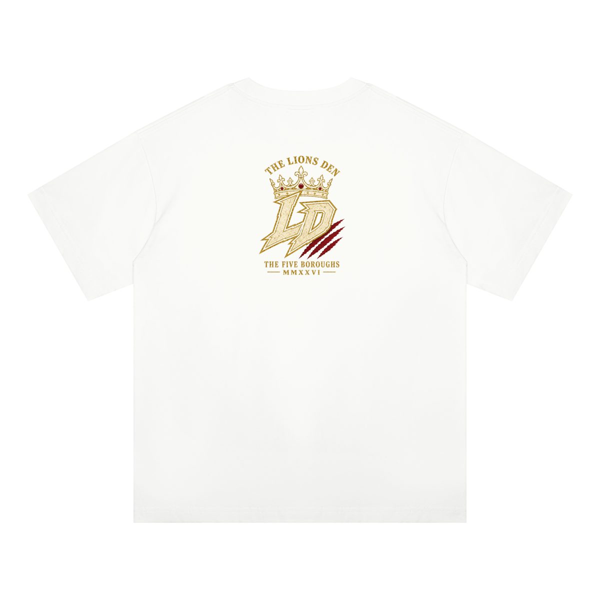 Roar of the Den Oversized Drop-Shoulder Tee