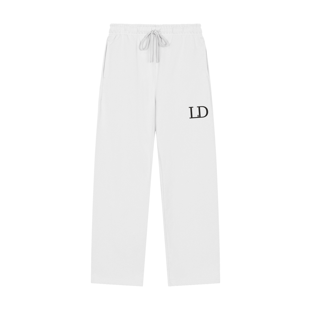 LD Minimal Straight-Leg Sweatpants