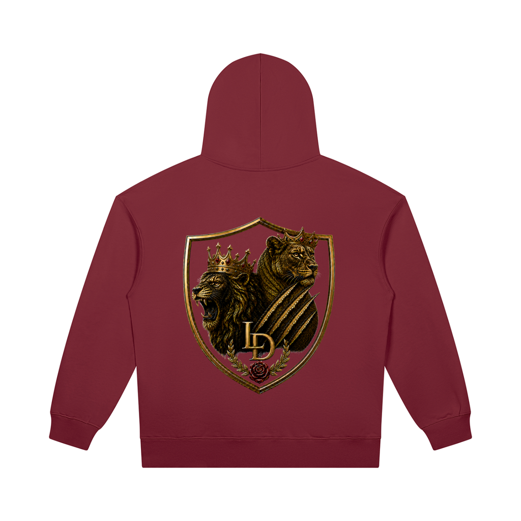 Twin Lion Scratch Shield Heavyweight Hoodie